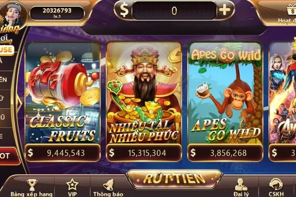 Trò chơi Nổ Hũ Jackpot tại FB68