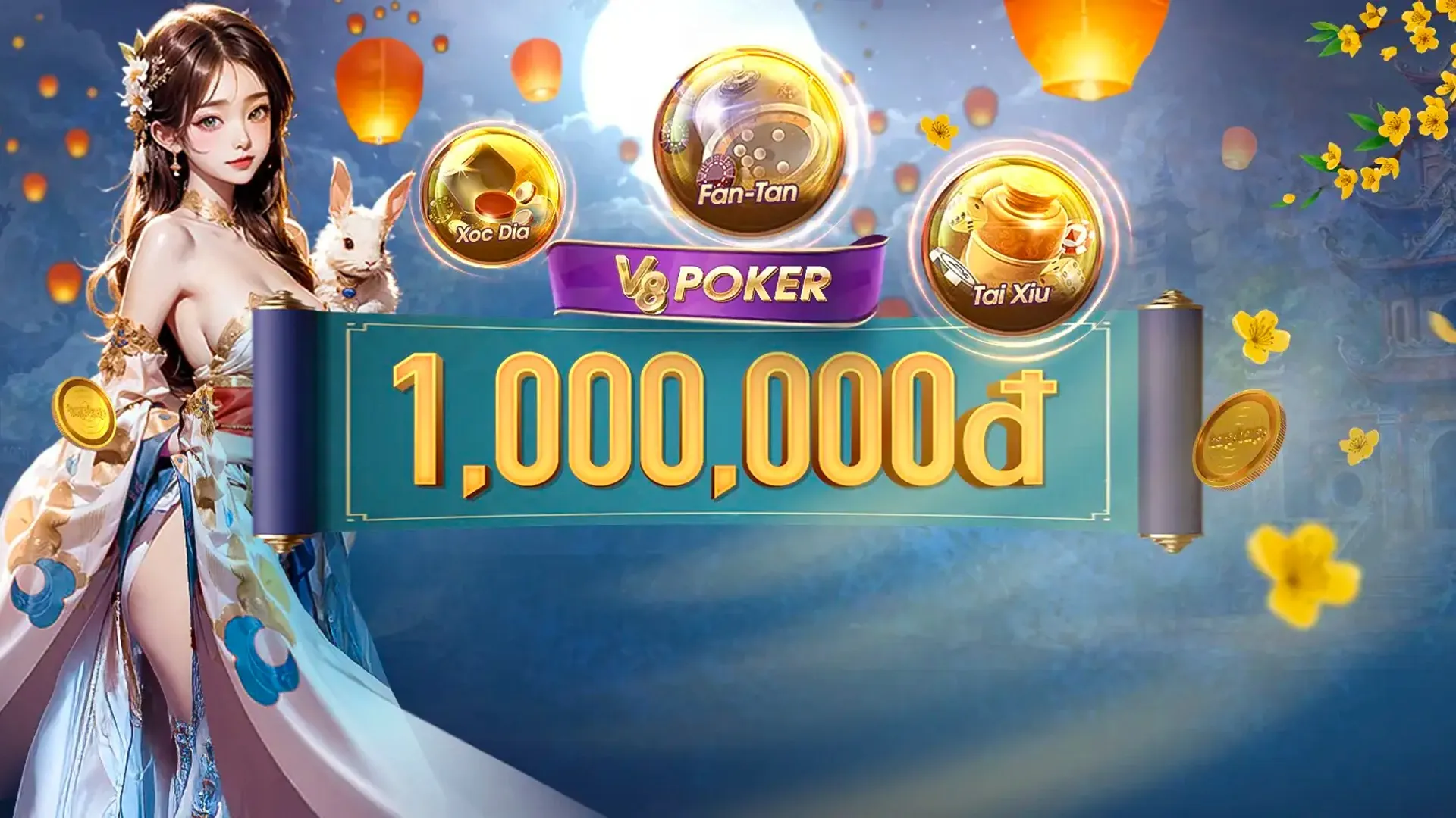 Hình ảnh vé số và đồng xu vàng tượng trưng cho cơ hội trúng lớn tại FB68 Xổ Số