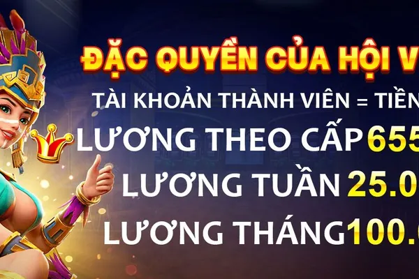 Thưởng nạp tiền độc quyền cho VIP fb68